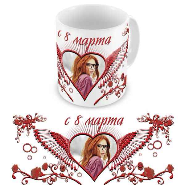 Макет чашки "Bloody mary"