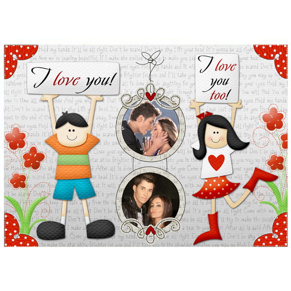 Пазл до Дня святого Валентина "I Love You"
